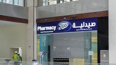 The Boots store at The Galleria Al Maryah Island. Photo: Victor Besa / The National