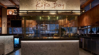 Koko Bay is at West Beach on Dubai’s Palm Jumeirah. Photo: Koko Bay