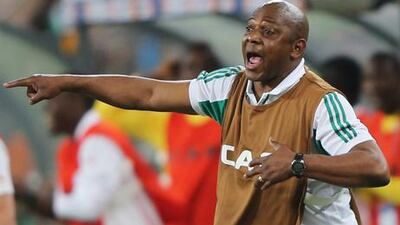 Nigeria coach Stephen Keshi.