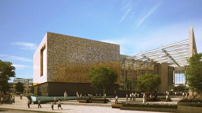 Cranleigh Abu Dhabi will be the first school campus on Saadiyat Island. Above, an artist rendering of the planned British school on the island.