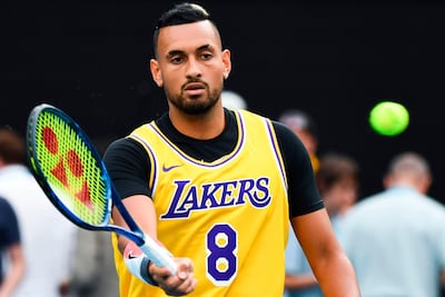 Nick Kyrgios has raised thousands of dollars for victims of the bushfires that ravaged Australia. AFP