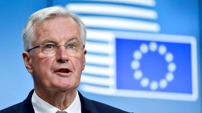 Michel Barnier, the European Union chief negotiator for Brexit. Eric Vidal / Reuters