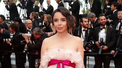 Elodie Bouchez attends the screening of 'Oh Mercy!' during the Cannes Film Festival on May 22, 2019. EPA