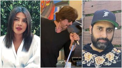 Bollywood stars Priyanka Chopra, Shah Rukh Khan and Abhishek Bachchan all took part in the iFor India relief concert on Facebook.