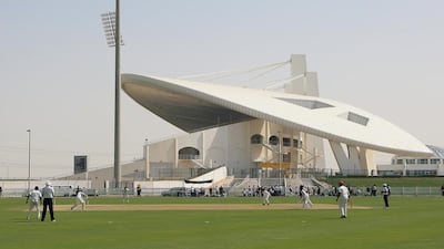 The ADCC Nursery Oval outside the Zayed Cricket Stadium will be co-hosting the Under 19 tournament. Ravindranath K / The National