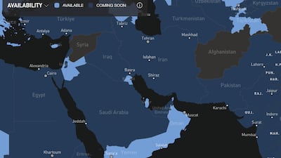 Starlink is gaining regulatory approval in the Middle East. Illustration: Starlink / SpaceX
