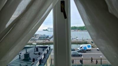 View of a harbor in Helsinki from the Presidential palace. Mohamad Ali Harisi / The National