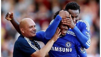 The Chelsea players loved Ray Wilkins, left, the club’s former assistant coach.