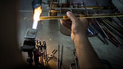 Glassmaking in Murano. Andrea Gilardi