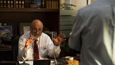 Rob Reiner has produces, directs and acts in ‘Shock and Awe’. Courtesy Front Row Filmed Entertainment