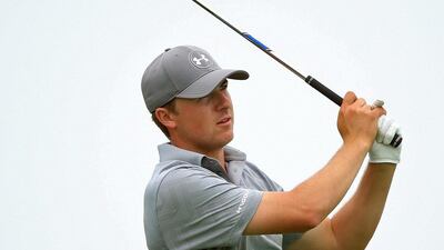 Jordan Spieth shown competing at the US PGA Championship in August. Andrew Redington / Getty Images / AFP / August 10, 2015