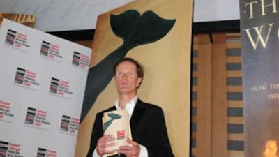 Author Philip Hoare, the 2009 winner of the BBC Samuel Johnson Prize for Non-Fiction for his book Leviathan .