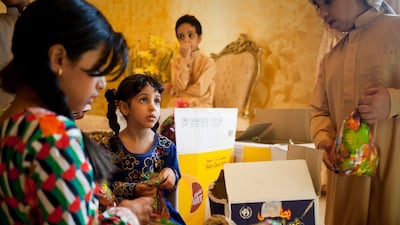 In the old days, children got nothing but nuts and, if they were very lucky, a cold drink