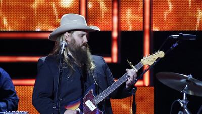 Chris Stapleton, whose debut album, Traveller, earned four nominations. Donn Jones / Invision / AP Photo