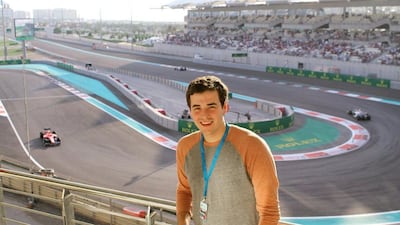 Biology graduate Zachary Stanley is now studying at the University of Oklahoma College of Medicine. Courtesy NYU Abu Dhabi