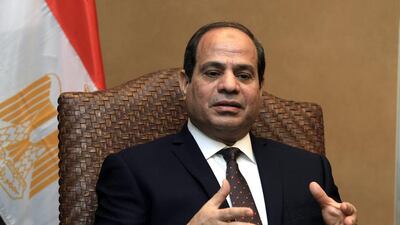 Egyptian president Abdel Fattah El Sisi has warned about the danger of not paying attention to Libya. Simela Pantzartzi / EPA