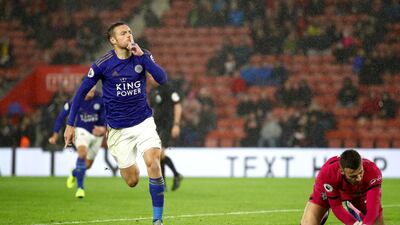 HIGH: Leicester broke a Premier League record – and the all-time English top-flight record – for the largest away league win when they put nine past Southampton at St Mary's on October 25. The 9-0 victory equalled the biggest triumph in the Premier League and, while it was a Friday night horror show for 10-man Saints, the Foxes were flying thanks to Jamie Vardy and Ayoze Perez hat-tricks. Getty