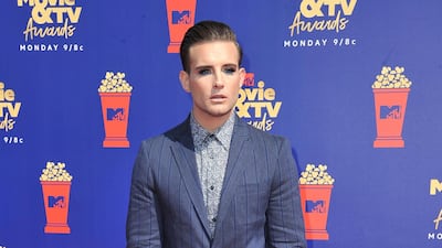 Nico Tortorella arriving at the 2019 MTV Movie & TV Awards. AP