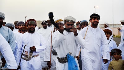 A band from the village brings the event to an end with a parade and drums. Courtesy David Ismael