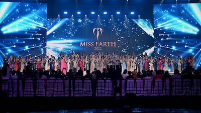 A total of 85 countries were represented at the Miss Earth 2022 pageant this year. AFP