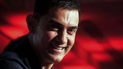 The Indian actor Aamir Khan at the soundtrack launch for the Hindi film Talaash in Mumbai last month. STR / AFP