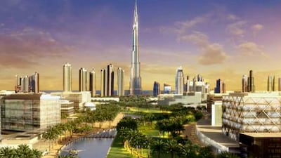 Artist's impression of the Mohammed Bin Rashid City in Dubai, as announced by Sheikh Mohammed bin Rashid, Vice President of the UAE and Ruler of Dubai. Courtesy WAM
