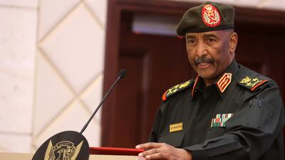 Sudan's army chief Gen Abdel Fattah Al Burhan. AFP