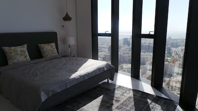 The tower has 12 penthouses, plus apartments ranging from one to four bedrooms. Courtesy Aldar