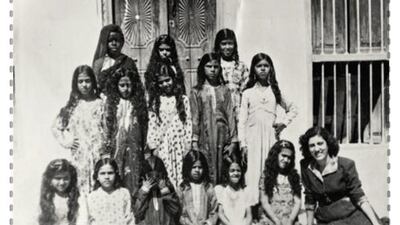 A ceremony at the Women’s Museum marked the commemorative release and was attended by Sheikh Nahyan bin Mubarak, Minister of Culture, Youth and Community Development, Minister of Labour Saqr Ghobash and representatives of Emirates Post, including Fahad Al Hosani, acting chief executive. Courtesy Emirates Post