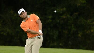 Frenchman Alexander Levy leads the China Open with a 16-under 200 through three rounds. Paul Lakatos / AP / OneAsia