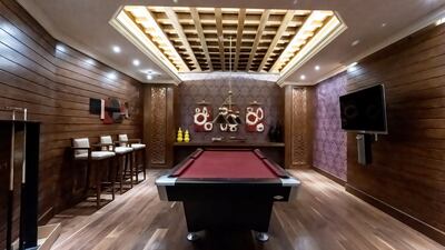 With plenty of entertainment spaces, the property even boasts a billiards room. Courtesy The Urban Nest