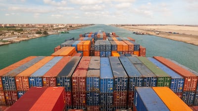 Disruption to trade flows through the Red Sea has had an impact on shipping costs and supplier delivery times. Getty Images