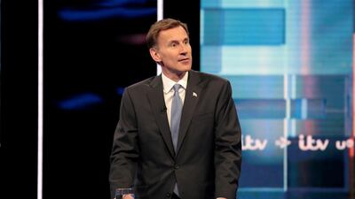 Jeremy Hunt, a leadership candidate for Britain’s Conservative Party, will open The Global Conference for Media Freedom on Wednesday. ITV