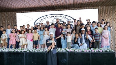 Eid Celebrations took place in the UAE's floating hospital to help Gazans in Al Arish. Wam