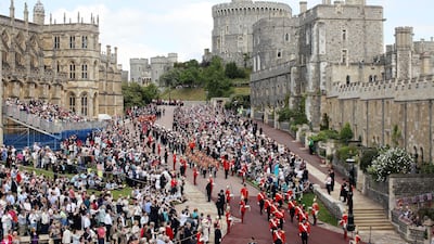 Windsor Castle is another landmark Mr James has in his portfolio. Getty Images