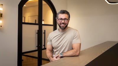JJ Thompson started a new career in real estate two years ago. Antonie Robertson / The National