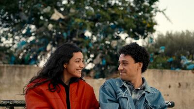 Eya Bellagha and Slim Baccar star in Amel Guellaty's film, Where the Wind Comes. Photo: Sundance Institute