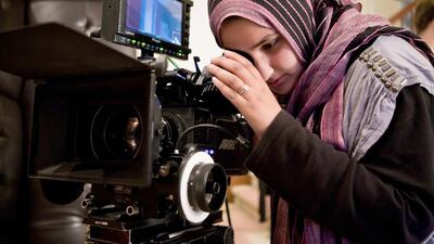 Lena Khan, a filmmaker who is working on her first feature, is one the women who has been profiled on Muslimah Montage. Courtesy Lara Solanki