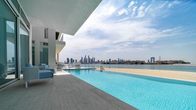 A 20-metre infinity pool. Courtesy BlackBrick Property