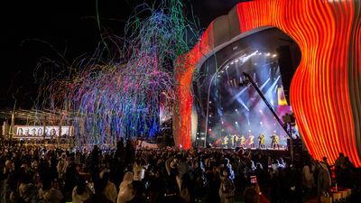 Expo 2020 Dubai's Jubilee Stage will host the seven-hour HIT Music Festival featuring 15 South Indian artists. Photo: Expo 2020 Dubai