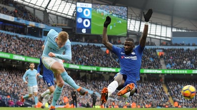 Left-back: Oleksandr Zinchenko (Manchester City) – Enjoyed plenty of possession and used it to good effect as City beat Chelsea. The suspended Fabian Delph was not missed. Rui Vieira / AP Photo