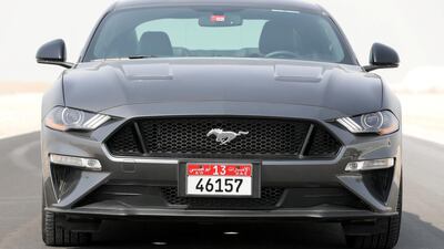 The 2018 Ford Mustang GT in Abu Dhabi. Chris Whiteoak / The National