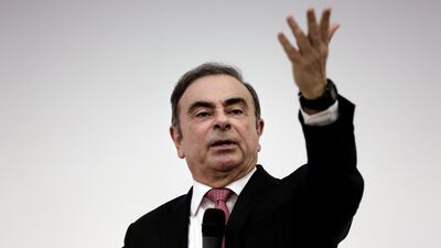The former Nissan chairman Carlos Ghosn fled Japan for Lebanon. AP