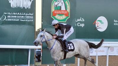James Doyle was dominant aboard BH Almozieg to win his second race of the night.