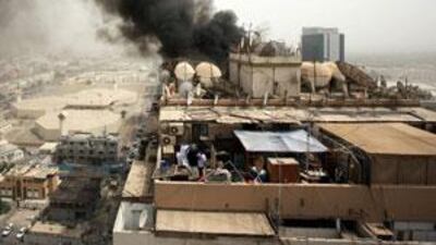 Police are targeting illegal makeshift dwellings such as the one blamed for a fire on Airport Road last September.