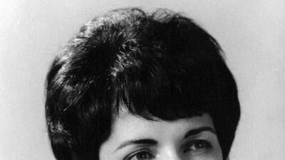 Emily Nasrallah in 1960. AFP