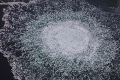 The explosions in September 2022, seven months after Russia invaded Ukraine, caused gas leaks in Danish and Swedish waters. AFP