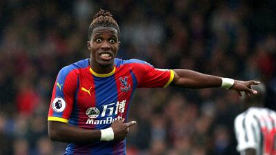 Bournemouth 2 Crystal Palace 2. Why? Both sides have solid starts to the the season, and this should be an entertaining encounter. Bournemouth will lean on strikers Josh King and Callum Wilson again, while Palace's hopes of goals will again sit on the shoulders of Wilfried Zaha, pictured. PA via AP