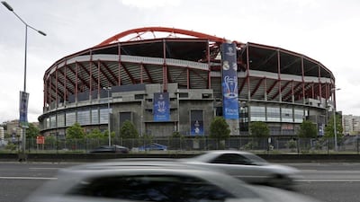 Real Madrid and Atletico Madrid will clash at the Estadio da Luz in Lisbon, Portugal on Saturday in the Champions League final. Jose Manuel Ribeiro / AFP