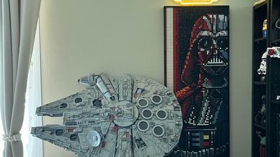 Above all, the couple say building Lego sets brings them creative contentment